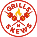 Grills n Skews logo – Non-Veg Restaurant in Vijay Nagar Indore serving kebabs and biryani